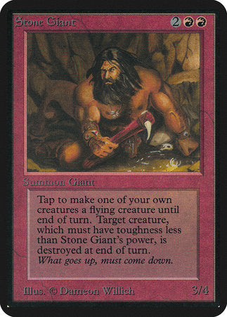 Stone Giant [Limited Edition Alpha] | Gate City Games LLC