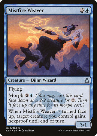 Mistfire Weaver [Khans of Tarkir] | Gate City Games LLC