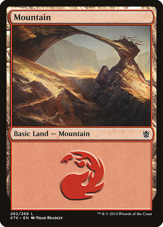 Mountain (262) [Khans of Tarkir] | Gate City Games LLC