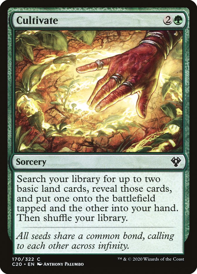 Cultivate [Commander 2020] | Gate City Games LLC