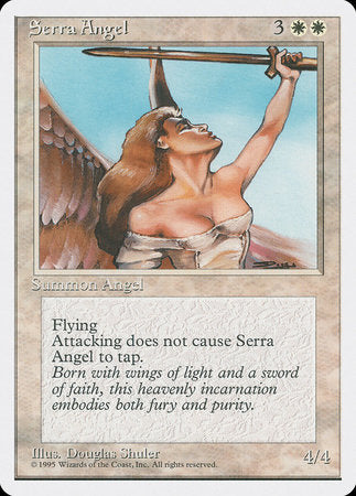 Serra Angel [Fourth Edition] | Gate City Games LLC