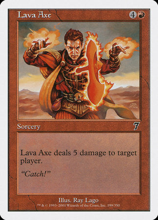 Lava Axe [Seventh Edition] | Gate City Games LLC