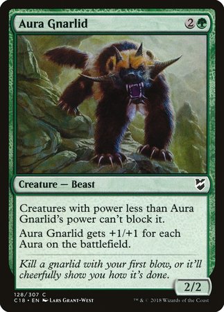 Aura Gnarlid [Commander 2018] | Gate City Games LLC