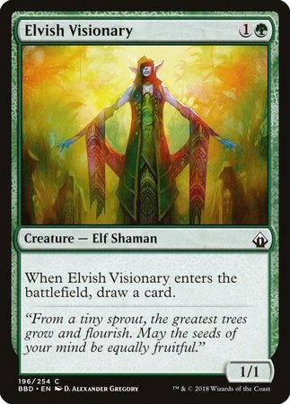Elvish Visionary [Battlebond] | Gate City Games LLC