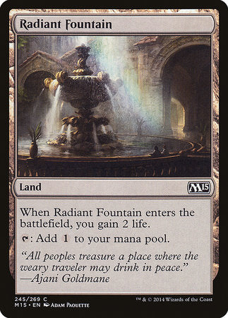 Radiant Fountain [Magic 2015] | Gate City Games LLC