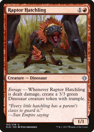 Raptor Hatchling [Ixalan] | Gate City Games LLC