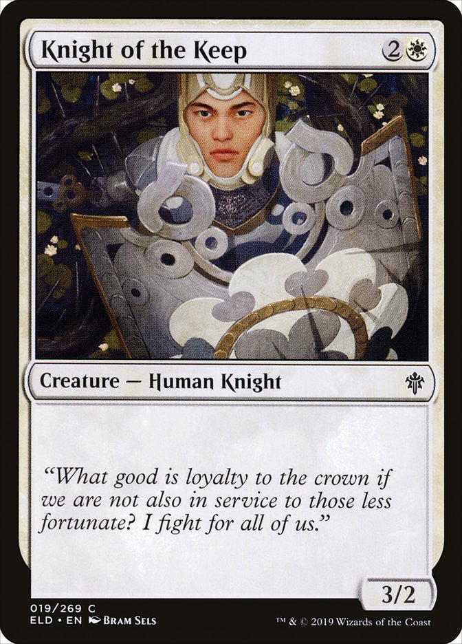 Knight of the Keep [Throne of Eldraine] | Gate City Games LLC