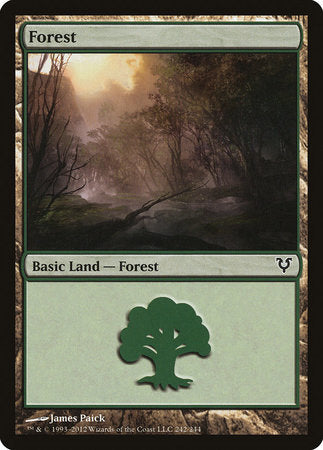 Forest (242) [Avacyn Restored] | Gate City Games LLC