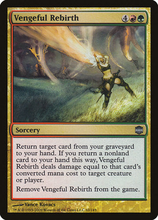 Vengeful Rebirth [Alara Reborn] | Gate City Games LLC
