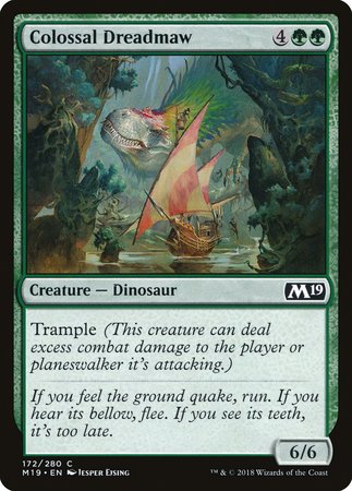 Colossal Dreadmaw [Core Set 2019] | Gate City Games LLC