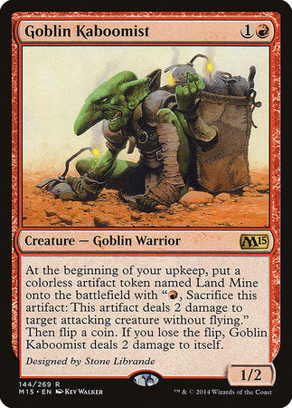 Goblin Kaboomist [Magic 2015] | Gate City Games LLC