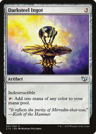 Darksteel Ingot [Commander 2015] | Gate City Games LLC