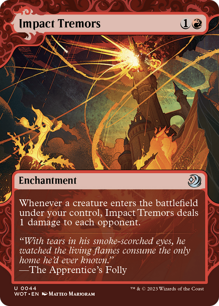 Impact Tremors [Wilds of Eldraine: Enchanting Tales] | Gate City Games LLC