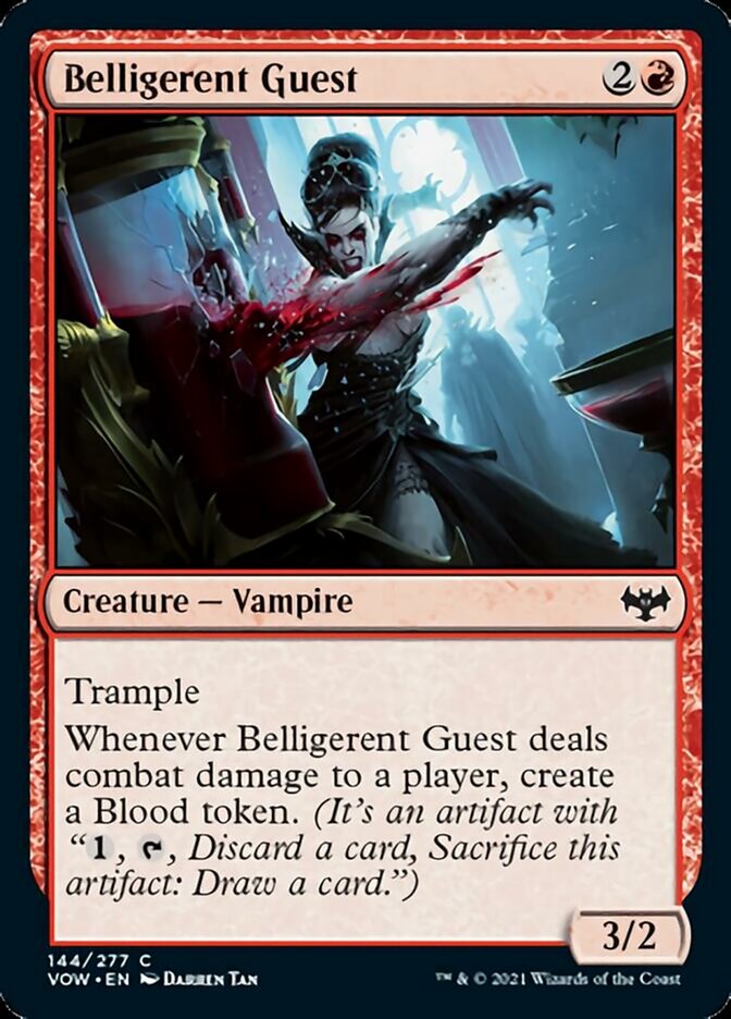 Belligerent Guest [Innistrad: Crimson Vow] | Gate City Games LLC