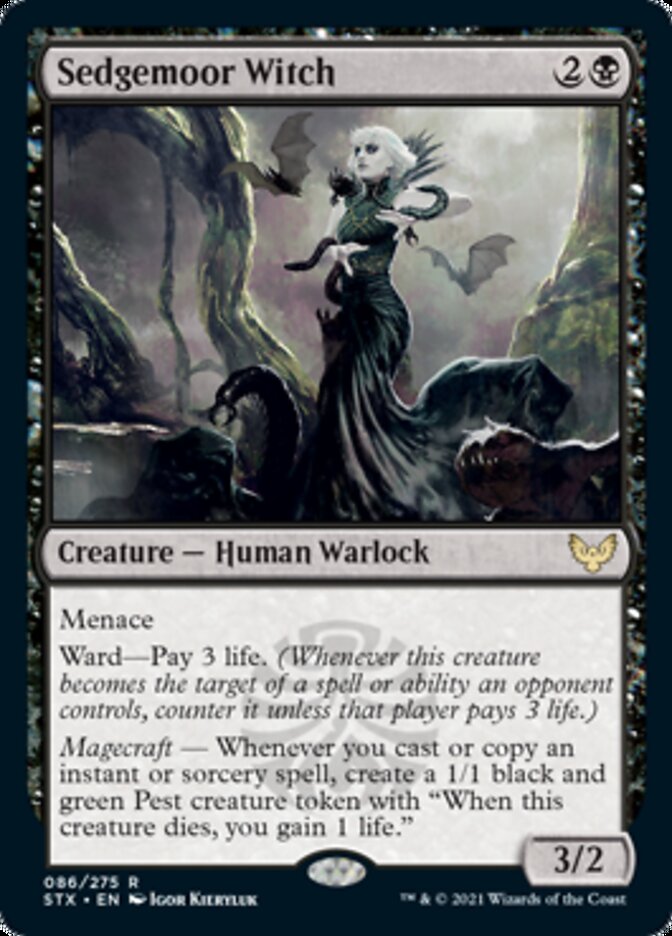 Sedgemoor Witch [Strixhaven: School of Mages] | Gate City Games LLC
