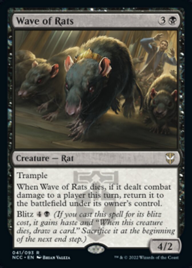 Wave of Rats [Streets of New Capenna Commander] | Gate City Games LLC