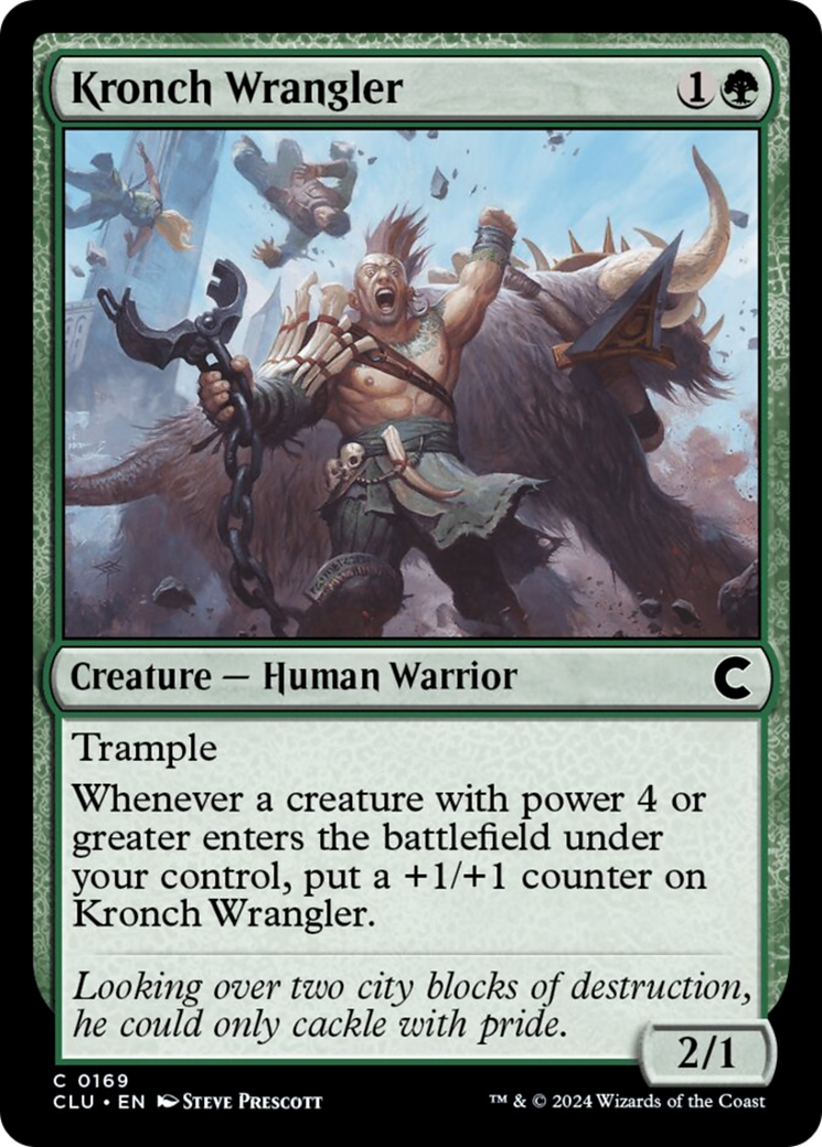 Kronch Wrangler [Ravnica: Clue Edition] | Gate City Games LLC