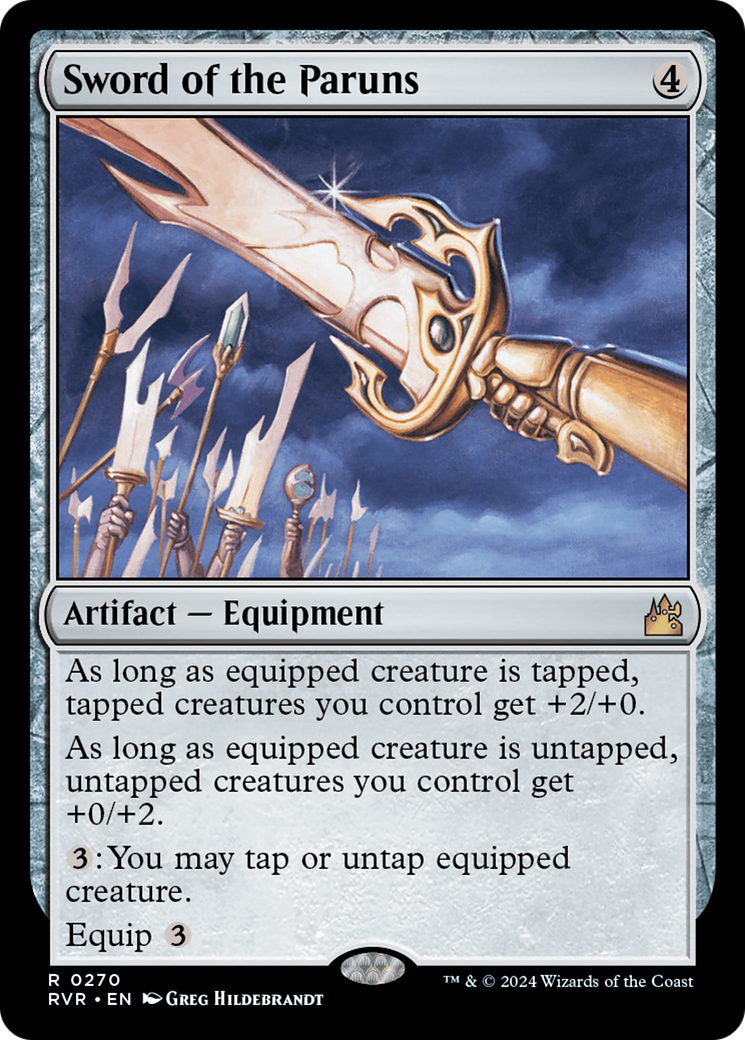 Sword of the Paruns [Ravnica Remastered] | Gate City Games LLC