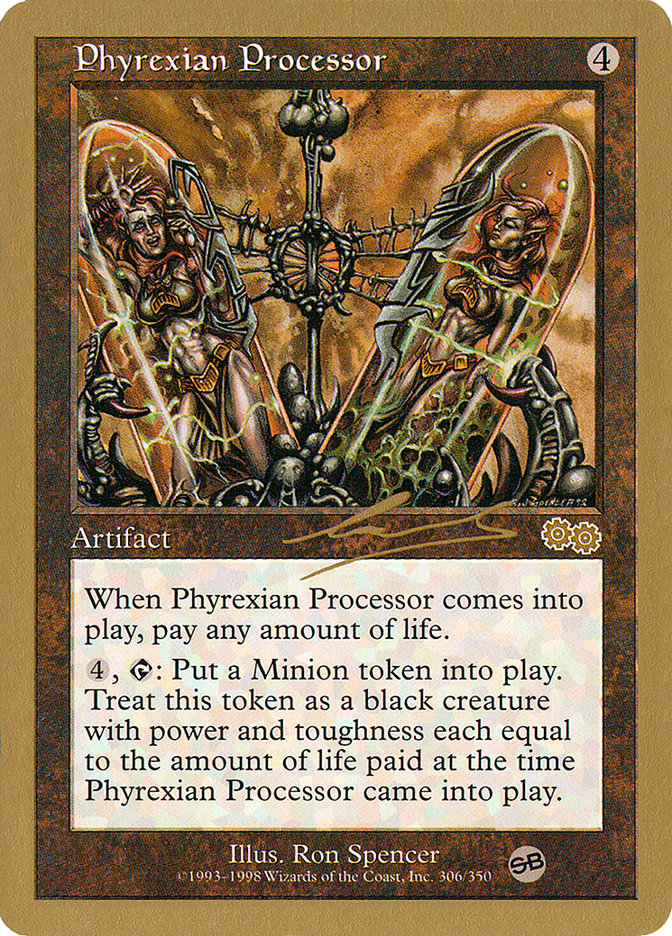 Phyrexian Processor (Nicolas Labarre) (SB) [World Championship Decks 2000] | Gate City Games LLC