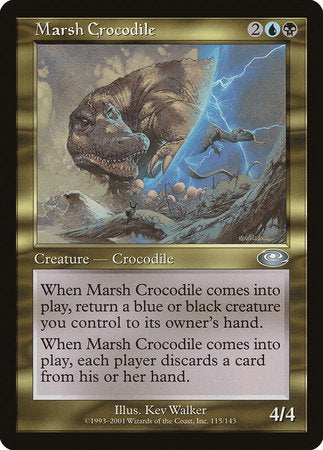 Marsh Crocodile [Planeshift] | Gate City Games LLC