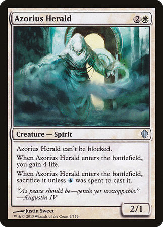 Azorius Herald [Commander 2013] | Gate City Games LLC