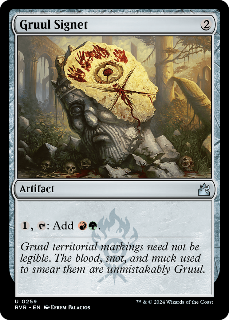 Gruul Signet [Ravnica Remastered] | Gate City Games LLC