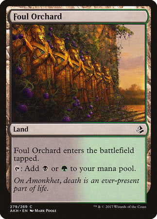 Foul Orchard [Amonkhet] | Gate City Games LLC