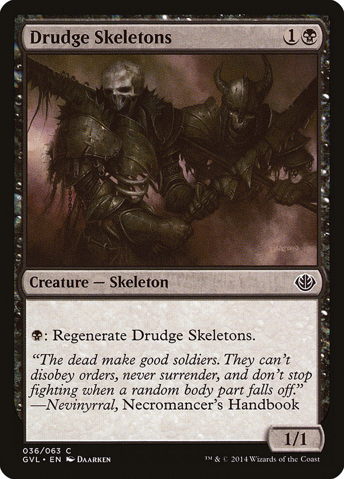 Drudge Skeletons (Garruk vs. Liliana) [Duel Decks Anthology] | Gate City Games LLC