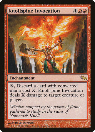 Knollspine Invocation [Shadowmoor] | Gate City Games LLC