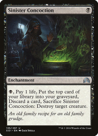 Sinister Concoction [Shadows over Innistrad] | Gate City Games LLC