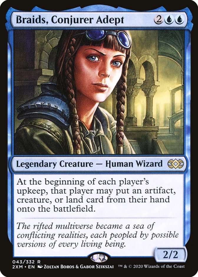 Braids, Conjurer Adept [Double Masters] | Gate City Games LLC