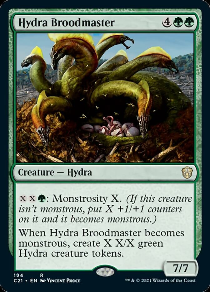 Hydra Broodmaster [Commander 2021] | Gate City Games LLC
