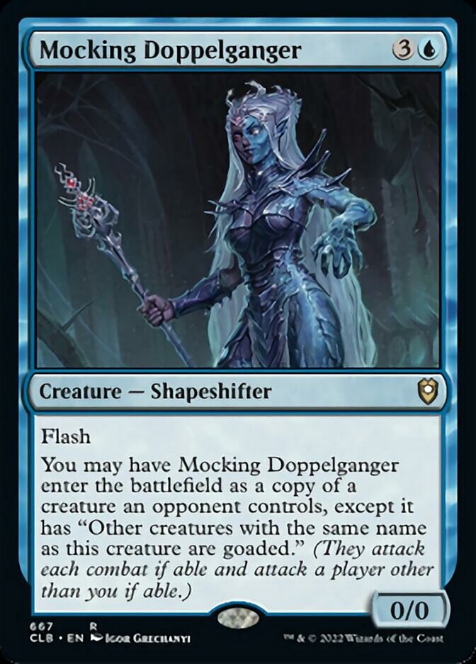 Mocking Doppelganger [Commander Legends: Battle for Baldur's Gate] | Gate City Games LLC