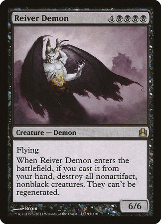 Reiver Demon [Commander 2011] | Gate City Games LLC