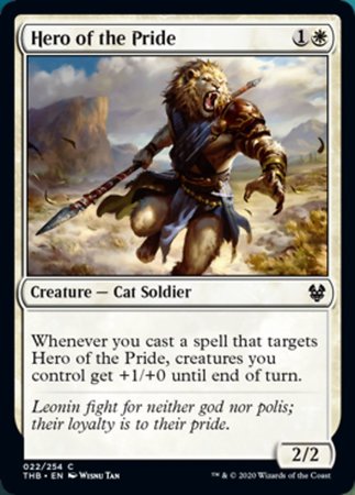 Hero of the Pride [Theros Beyond Death] | Gate City Games LLC
