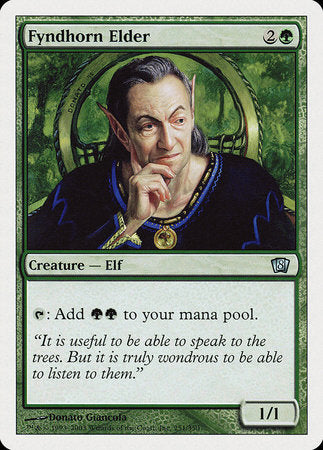 Fyndhorn Elder [Eighth Edition] | Gate City Games LLC