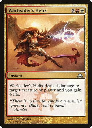 Warleader's Helix [Dragon's Maze] | Gate City Games LLC