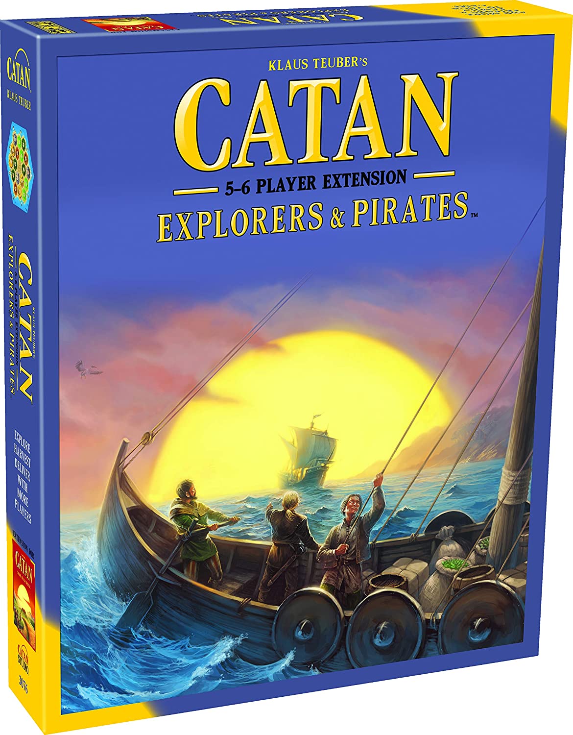 Catan Explorers & Pirates 5-6 Player Expansion | Gate City Games LLC