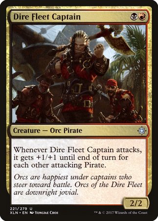 Dire Fleet Captain [Ixalan] | Gate City Games LLC