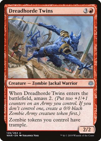 Dreadhorde Twins [War of the Spark] | Gate City Games LLC