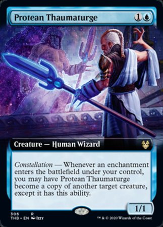 Protean Thaumaturge (Extended Art) [Theros Beyond Death] | Gate City Games LLC