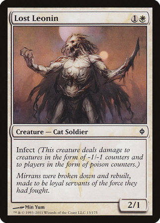 Lost Leonin [New Phyrexia] | Gate City Games LLC