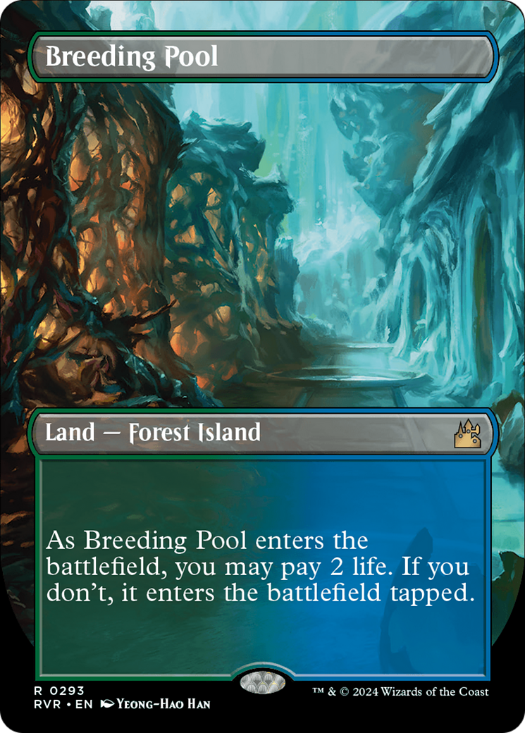 Breeding Pool (Borderless) [Ravnica Remastered] | Gate City Games LLC