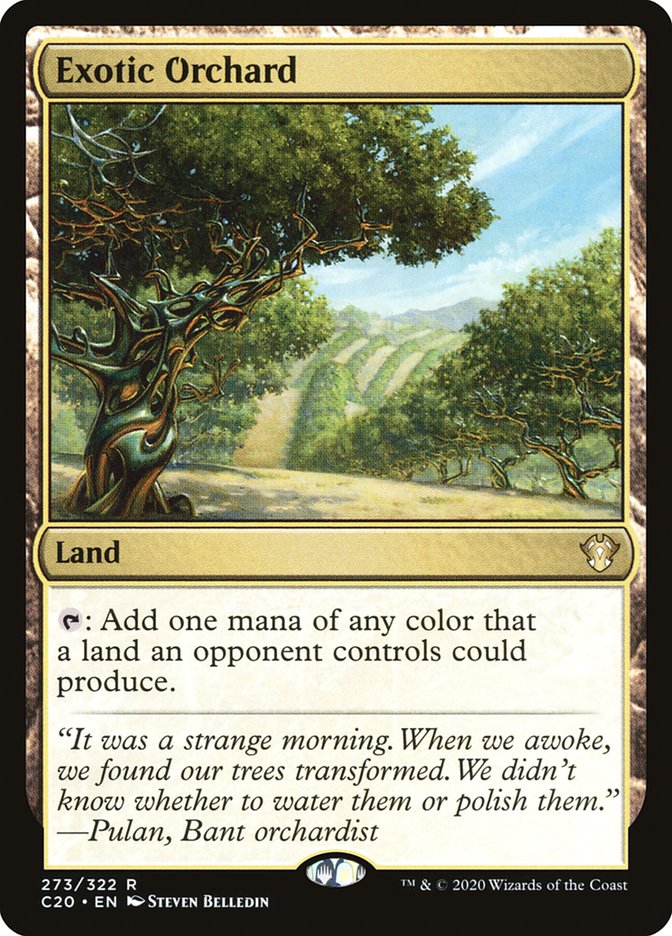 Exotic Orchard [Commander 2020] | Gate City Games LLC