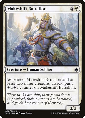 Makeshift Battalion [War of the Spark] | Gate City Games LLC