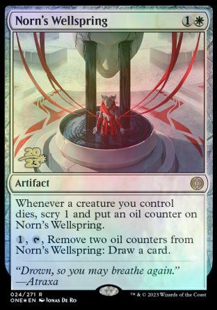 Norn's Wellspring [Phyrexia: All Will Be One Prerelease Promos] | Gate City Games LLC
