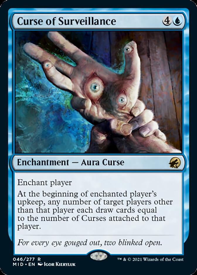 Curse of Surveillance [Innistrad: Midnight Hunt] | Gate City Games LLC