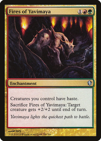 Fires of Yavimaya [Commander 2013] | Gate City Games LLC