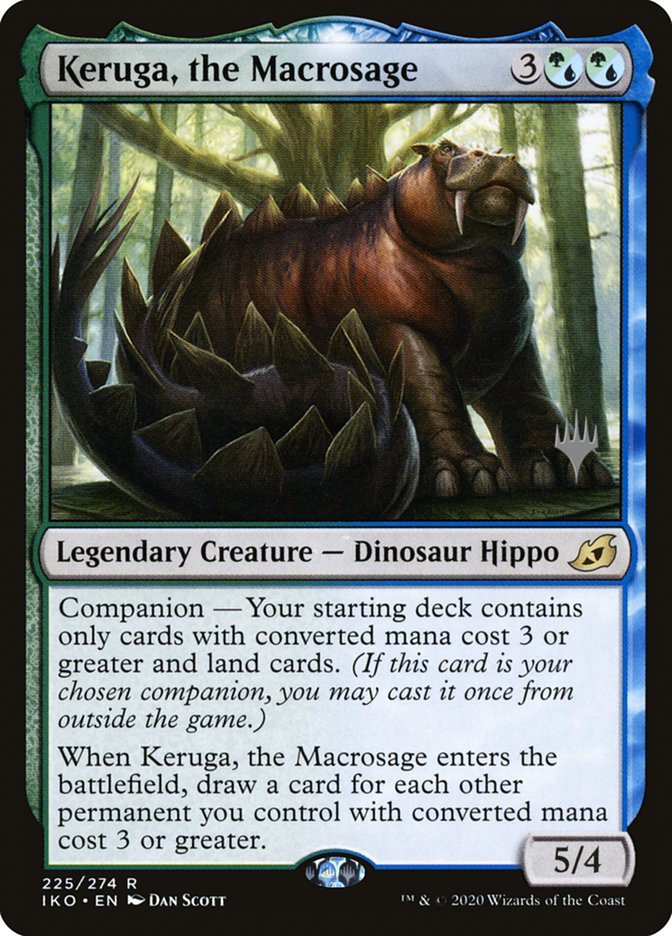 Keruga, the Macrosage (Promo Pack) [Ikoria: Lair of Behemoths Promos] | Gate City Games LLC