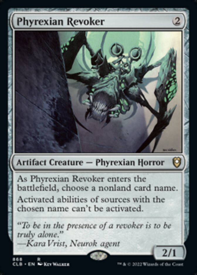 Phyrexian Revoker [Commander Legends: Battle for Baldur's Gate] | Gate City Games LLC